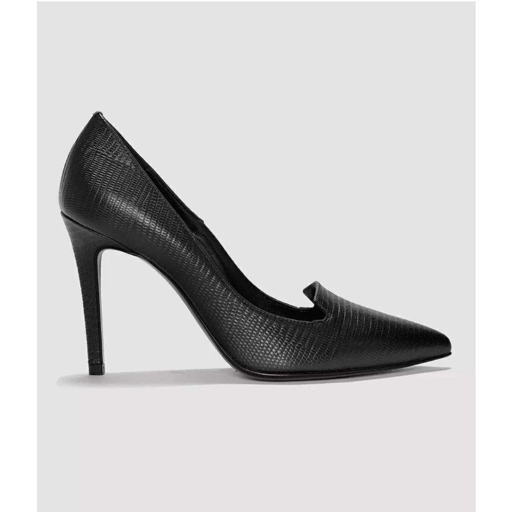 Charles Jourdan Paris Shoes Heels Black Suede Sz 8.5
